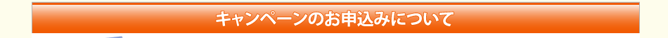 キャンペーンの申し込みについて